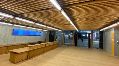 Trần gỗ tre cho bảo tàng