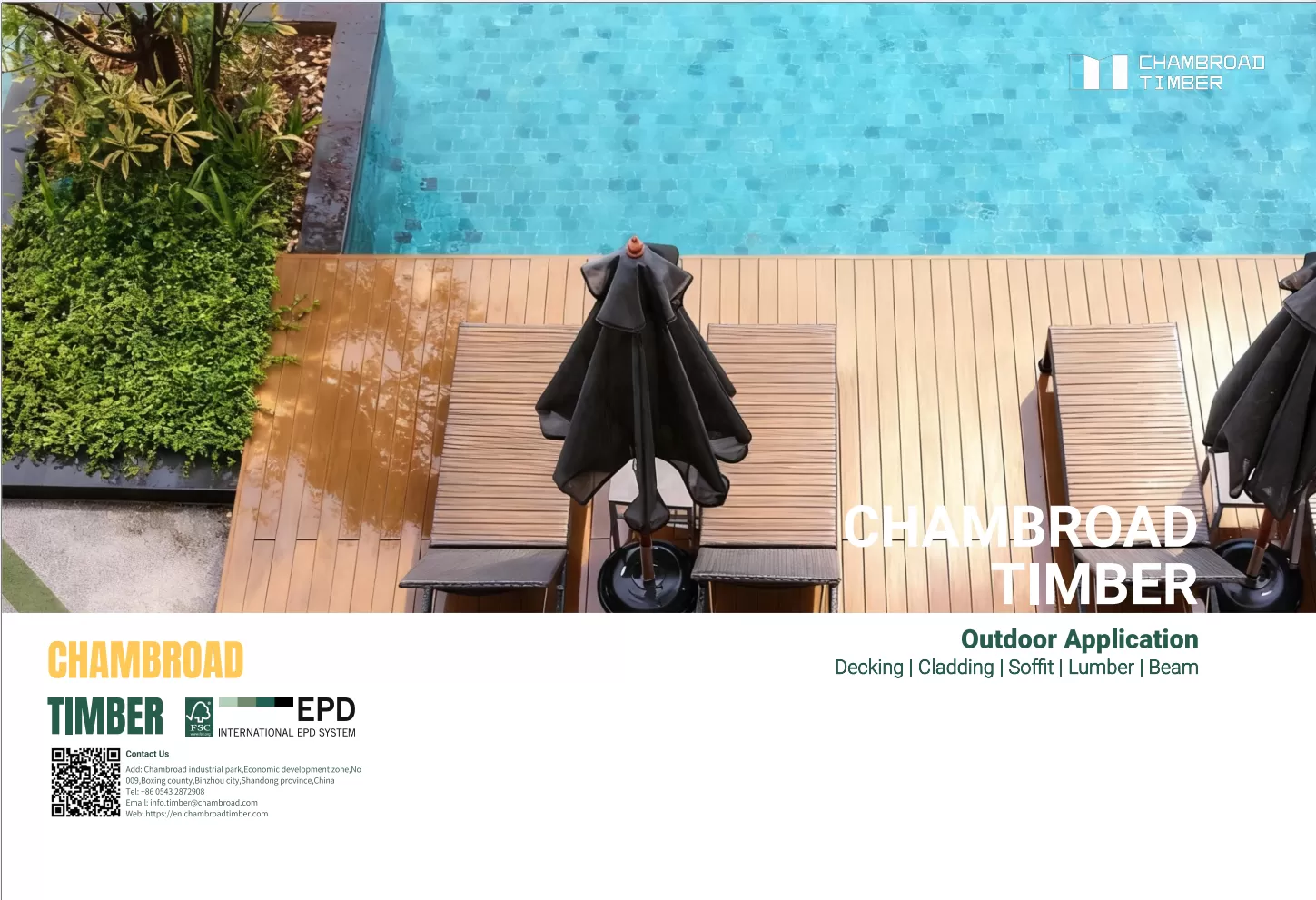Catalogue Trelife - Chambroad - Sản phẩm ngoài trời