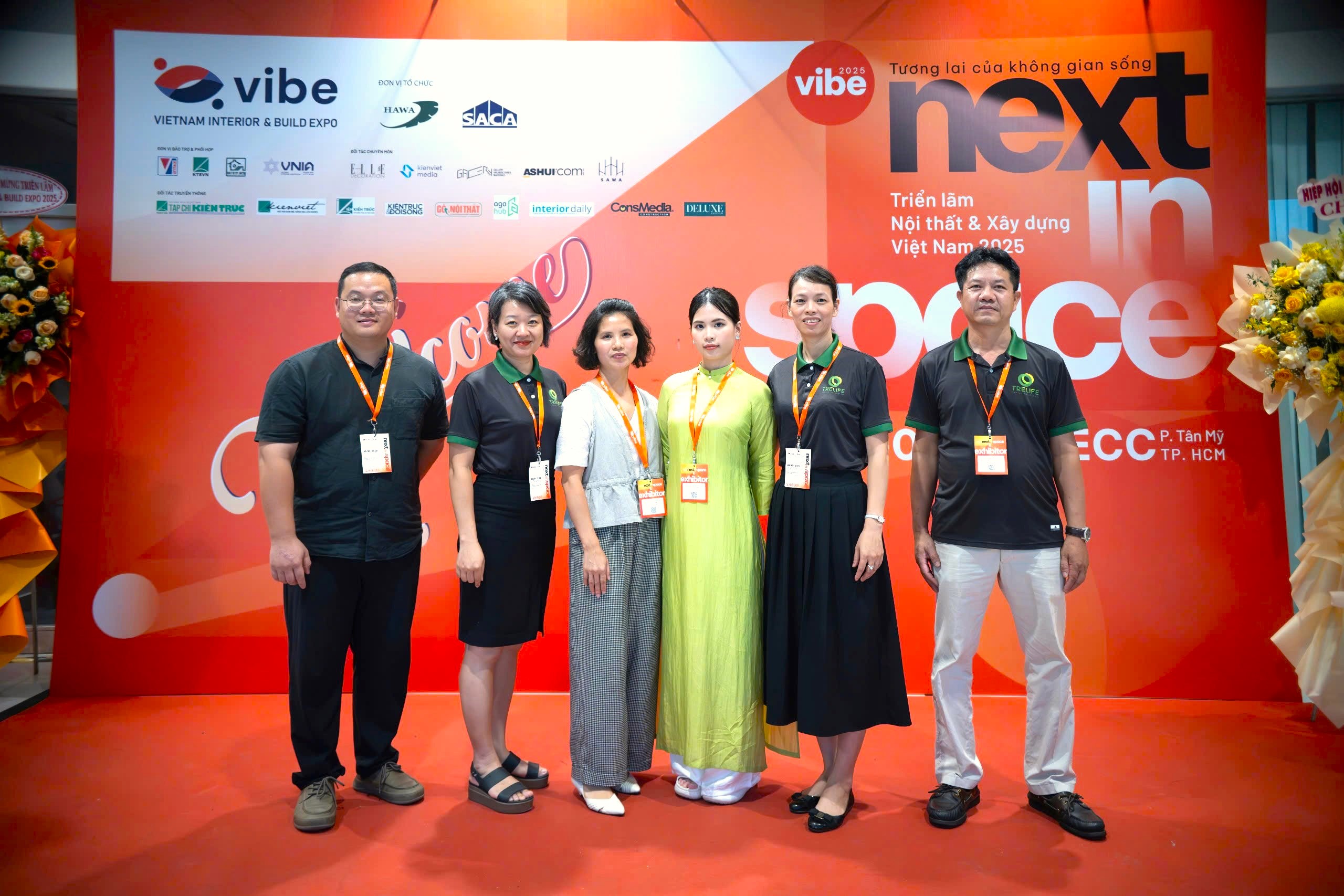 Trelife tham dự triển lãm VIBE 2025 – Giải pháp vật liệu gỗ kỹ thuật cao cấp cho công trình tương lai