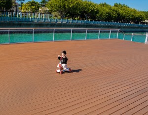 Sàn tre dassoCTECH tuyệt đẹp tại Công viên WuyuanBay Wetland 