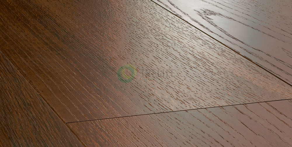 Sàn gỗ kỹ thuật SMOKED OAK với bề mặt gỗ Sồi