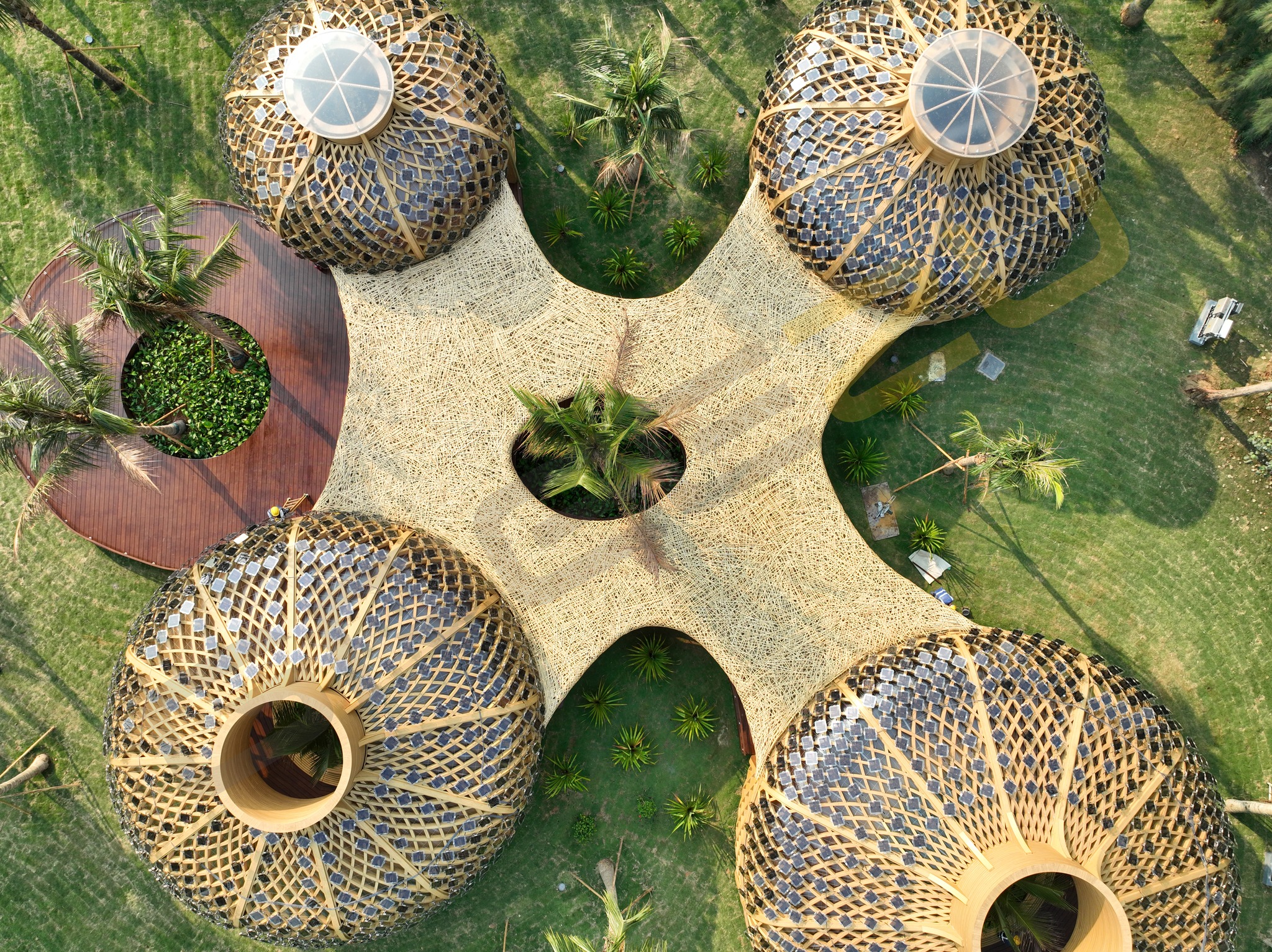 Chiêm ngưỡng vẻ đẹp độc lạ, ấn tượng từ vật liệu tre